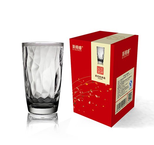 巖石水晶杯、玻璃杯