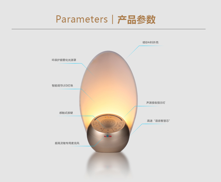 超維小播智能語音機(jī)器人百度喜馬拉雅授 人機(jī)對話帶夜燈SL3201