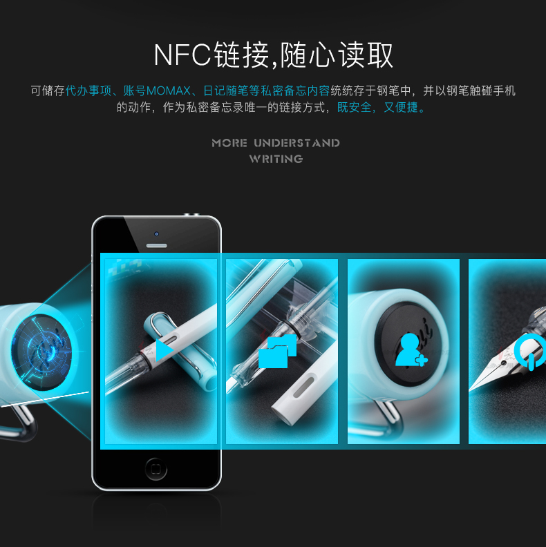 示范鋼筆、正姿書寫智能NFC鋼筆、會議筆