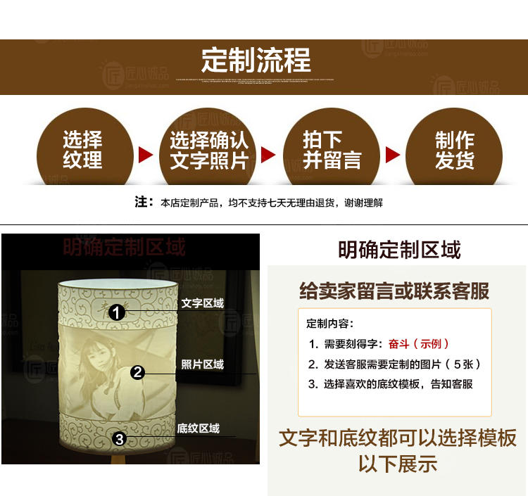 3d打印浮雕燈、定制創(chuàng)意臺(tái)燈、臥室床頭燈