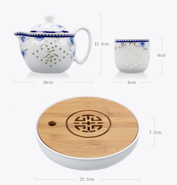 8頭玲瓏茶具、陶瓷茶具