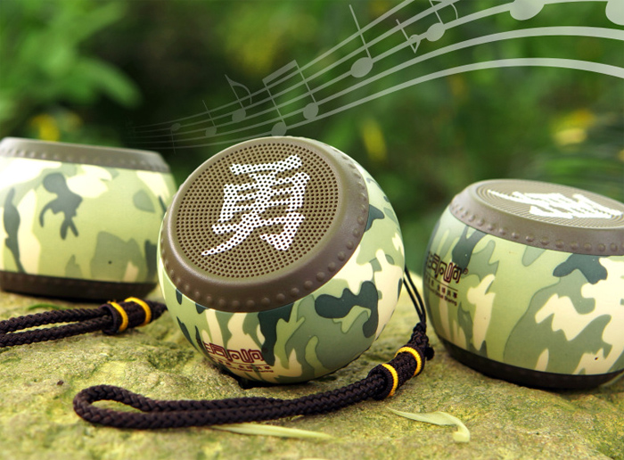 藍(lán)牙音箱迷 你鼓文化音響 便攜個(gè)性創(chuàng)意戶(hù)外手機(jī)低音炮