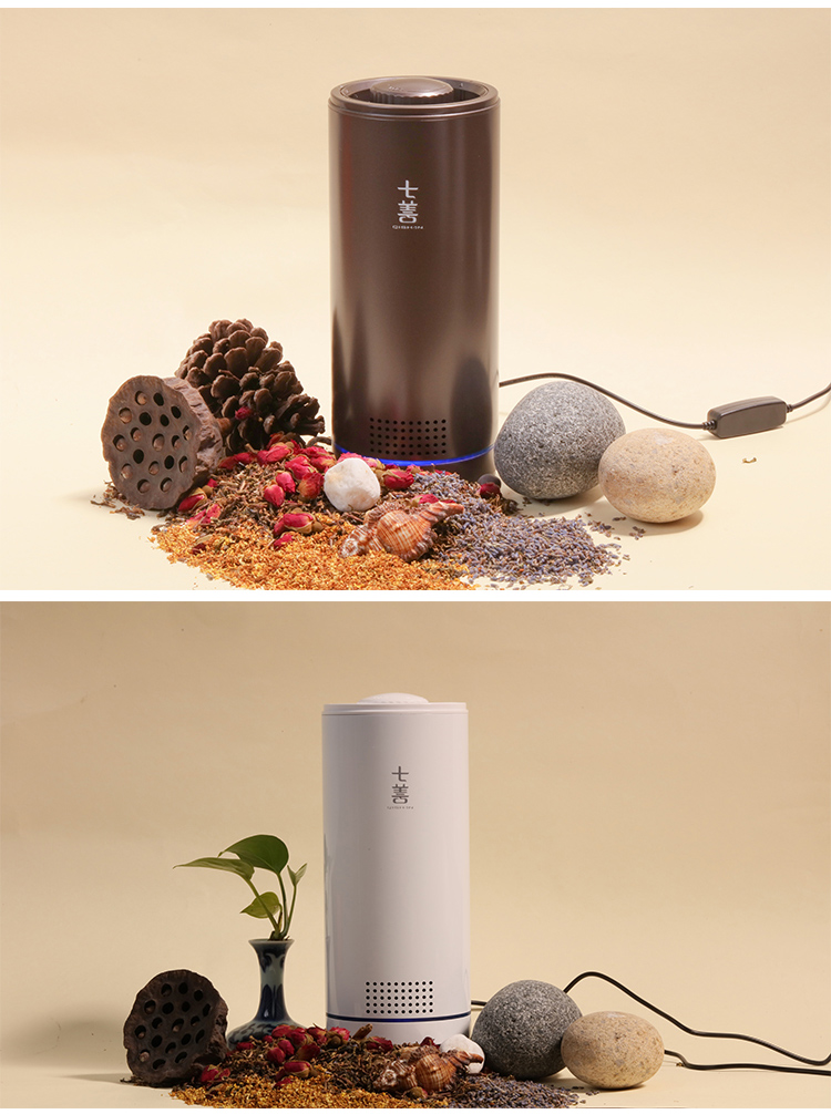 茶香花香空氣凈化器靜音 除甲醛霧霾煙味 負(fù)離子殺菌空氣自動(dòng)循環(huán)