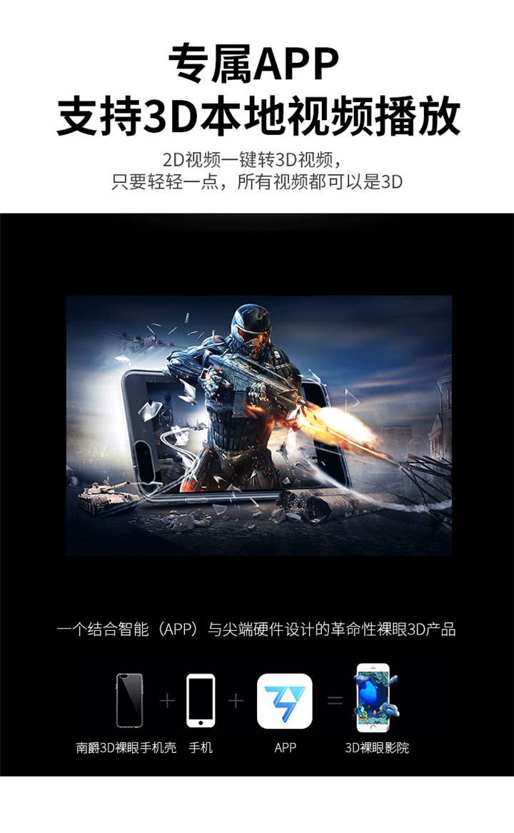裸眼3D保護(hù)殼、手機(jī)殼