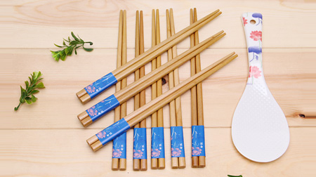 夢(mèng)荷飯勺、筷子組合裝