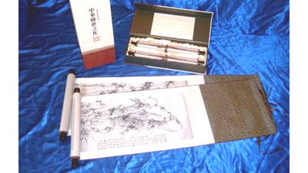 鄭板橋竹石、蘭石（對軸）