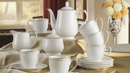 陶瓷金線(xiàn)茶具、咖啡具