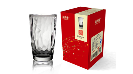 巖石水晶杯、玻璃杯