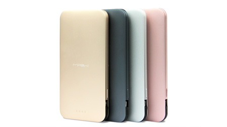MIPOW迷你便攜超薄移動(dòng)電源iPhone蘋果手機(jī)專用MFi認(rèn)證充電寶
