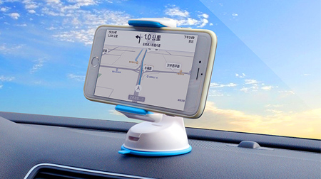 樂益車載手機(jī)支架蘋果三星通用性汽車儀表臺擋風(fēng)玻璃吸盤式手機(jī)支架